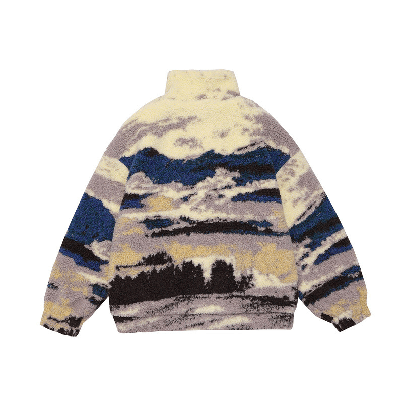 Warm off-white cotton coat, view 8 - MRSLM