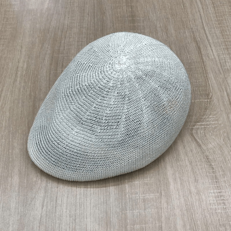 summer mesh beret cap with short brim, view 8 - MRSLM