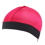 Faux silk night cap elastic headband, view 6 - MRSLM