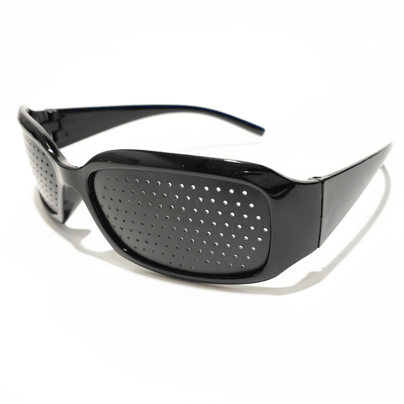 Children's black goggle eyeglasses, view 3 - MRSLM