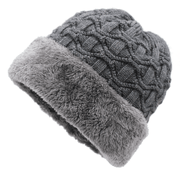 knitted winter hat, view 4 - MRSLM