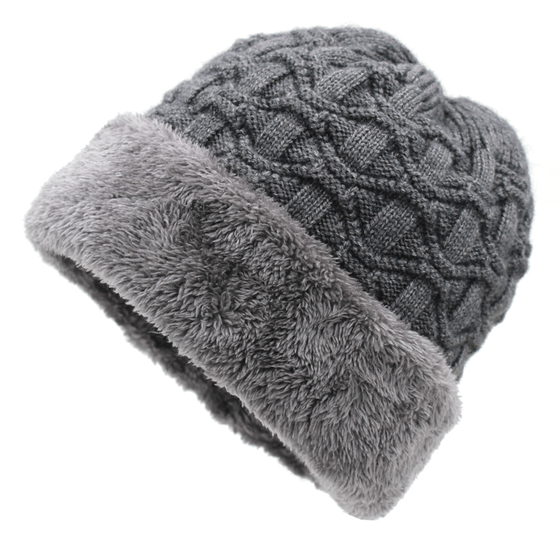 knitted winter hat, view 4 - MRSLM