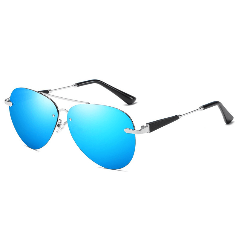 classic rimless sunglasses, view 6 - MRSLM
