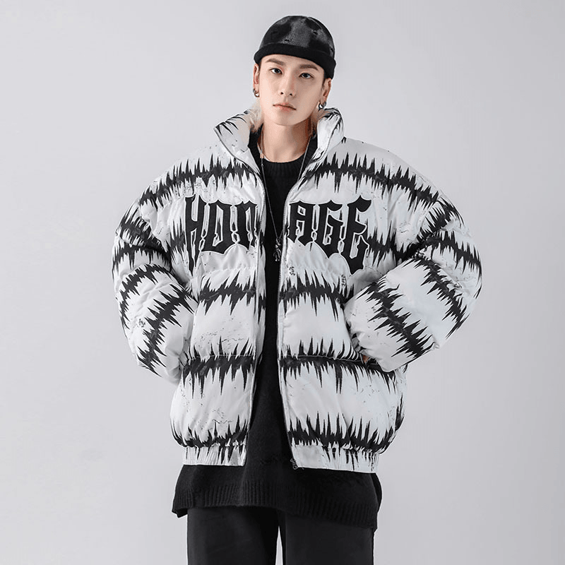 men's thick winter jacket, view 3 - MRSLM