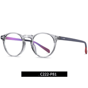retro blue light blocking glasses, view 4 - MRSLM