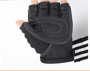 Half-finger compression gym gloves, view 3 - MRSLM