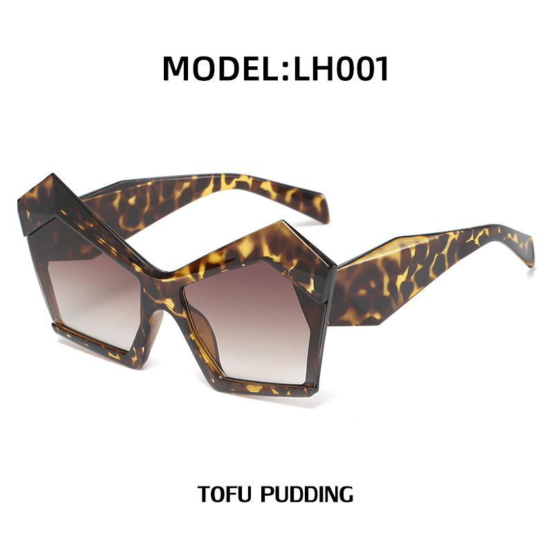 women's polygon fashion sunglasses, view 6 - MRSLM