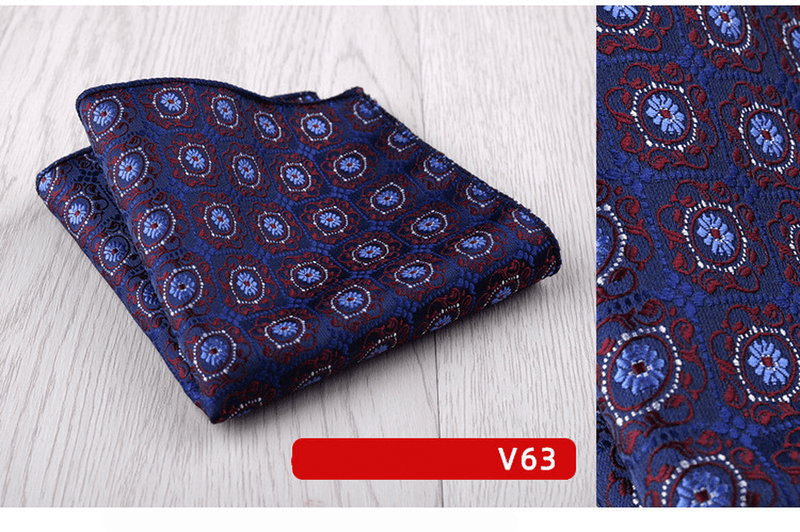 men's floral pocket square, view 15 - MRSLM