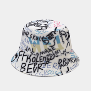 Graffiti letter fisherman bucket hat, view 3 - MRSLM