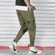 men's loose multi-pocket overalls, view 4 - MRSLM