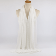 thick chiffon long scarf, view 4 - MRSLM