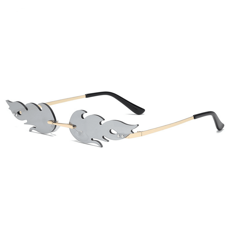 Flame narrow frame sunglasses, view 9 - MRSLM