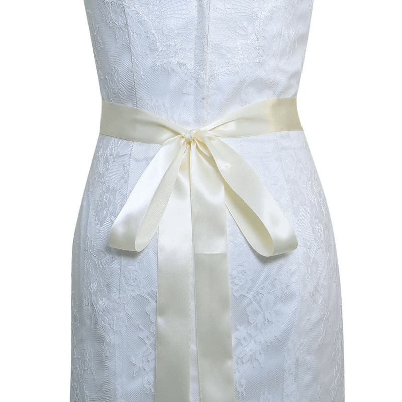 Bridal rhinestone wide belt, view 18 - MRSLM