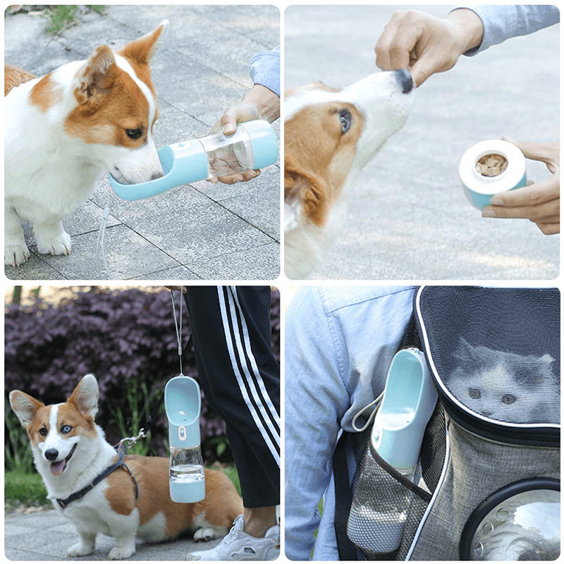 Cup Puppy Dog Cat Pet Water Bottle Drinking Travel Portable Feeder Bap-Free - MRSLM