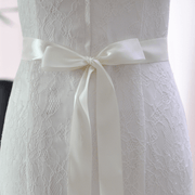 rhinestone bridal belt with bow - MRSLM