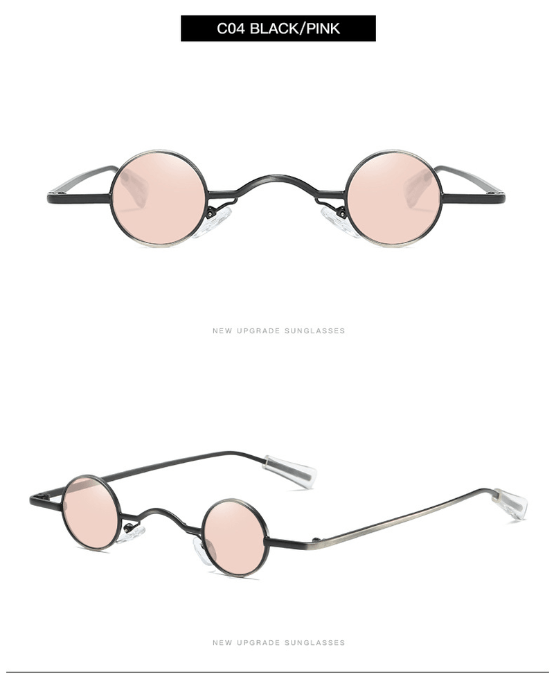 Punk retro hanging nose sunglasses, view 5 - MRSLM