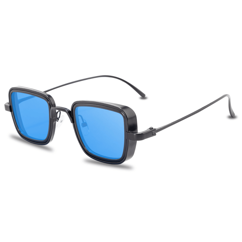 Men's retro metal frame sunglasses, view 11 - MRSLM