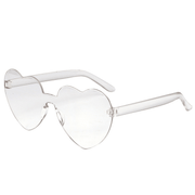 peach heart frameless sunglasses, view 8 - MRSLM