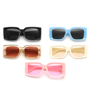 square sunglasses with metal hinges, view 5 - MRSLM