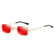 Metal mini small frame retro sunglasses, view 6 - MRSLM