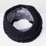 cotton warm neck collar scarf, view 2 - MRSLM