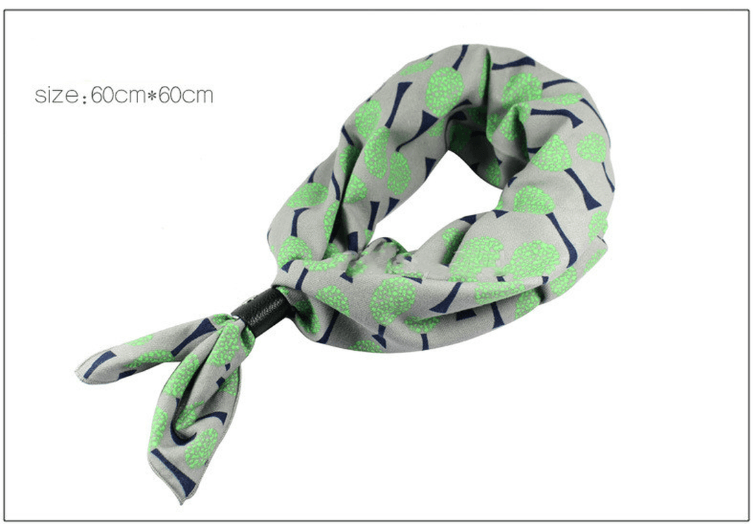 Men's and Women's Scarves Big Square Scarf Retro