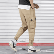 men's loose multi-pocket overalls, view 2 - MRSLM