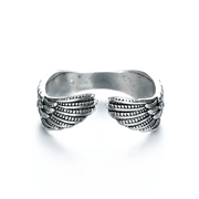 Hip hop angel wing ring, view 3 - MRSLM