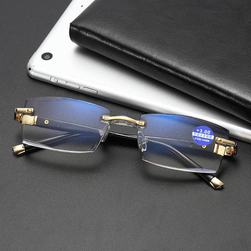 frameless reading glasses, view 5 - MRSLM