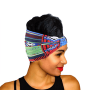 Women's wide printed headband, view 11 - MRSLM