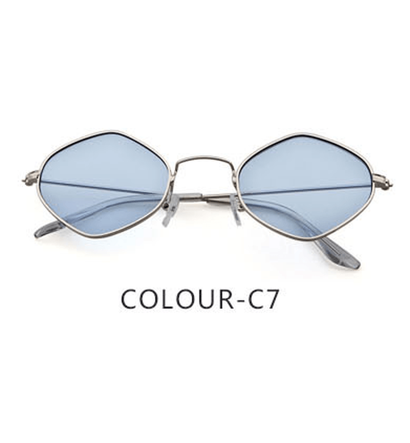 metal frame UV400 sunglasses, view 10 - MRSLM