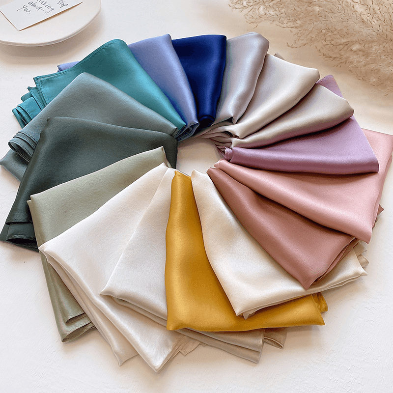 small square mulberry silk scarf - MRSLM