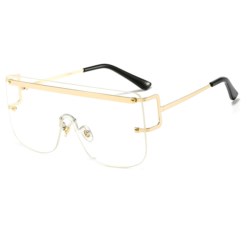Frameless one-piece sunglasses, view 2 - MRSLM