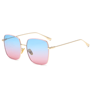 square metal frame sunglasses, view 8 - MRSLM