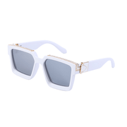 diamond-studded big square sunglasses, view 16 - MRSLM