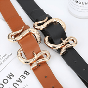 snake buckle PU belt - MRSLM