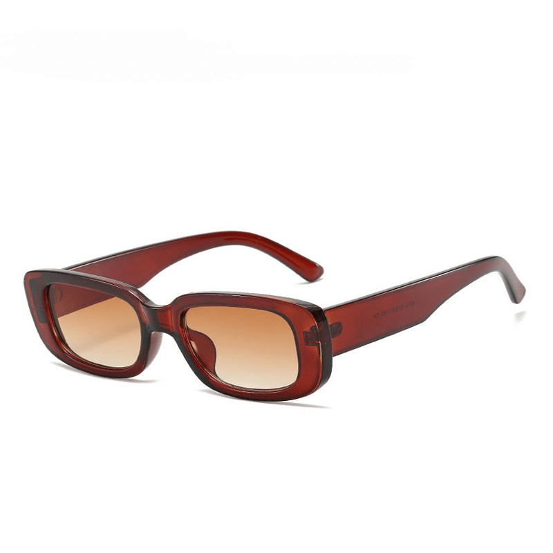 translucent thick frame sunglasses, view 4 - MRSLM