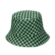 Checkerboard plaid bucket hat, view 7 - MRSLM