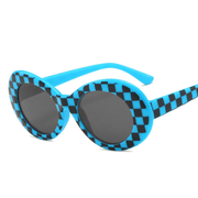 oval frame colorful sunglasses, view 5 - MRSLM