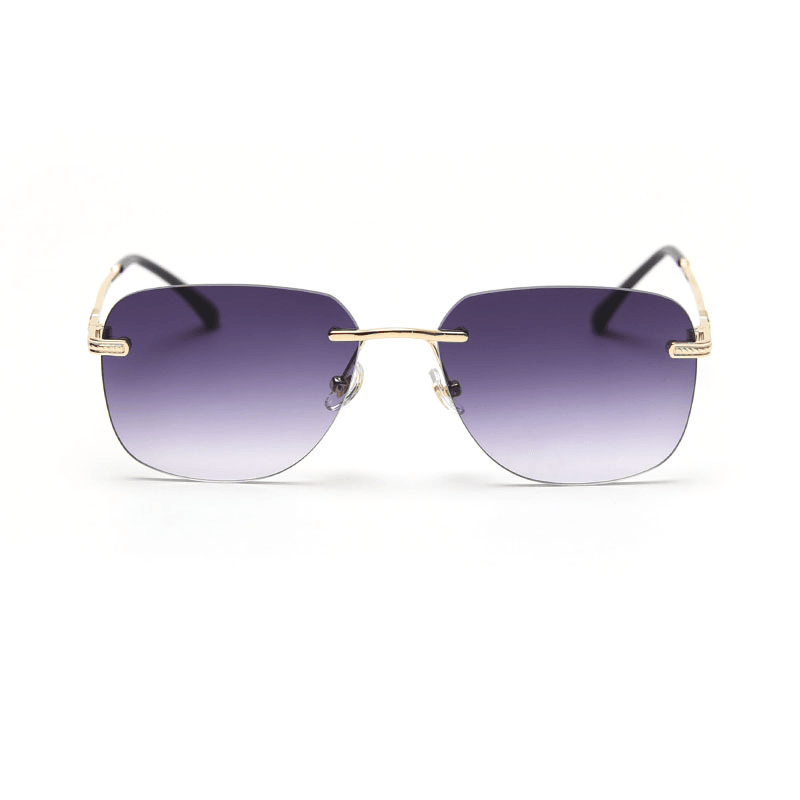 fashion rimless sunglasses - MRSLM