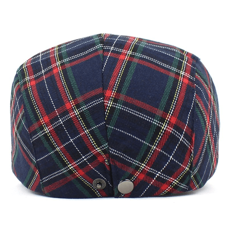 women's plaid painter hat, view 7 - MRSLM