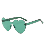 peach heart frameless sunglasses, view 18 - MRSLM
