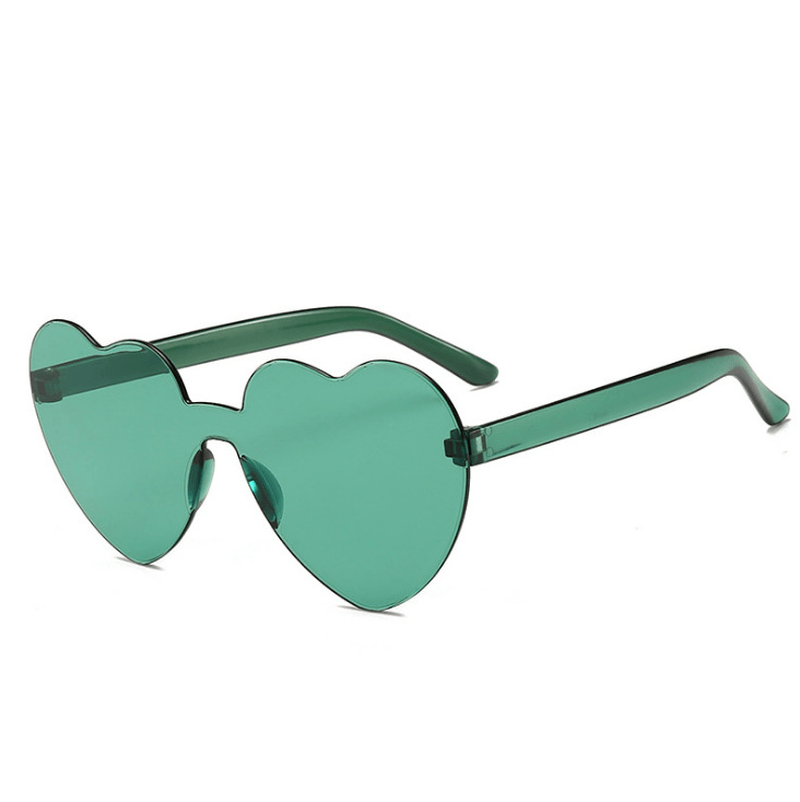 peach heart frameless sunglasses, view 18 - MRSLM