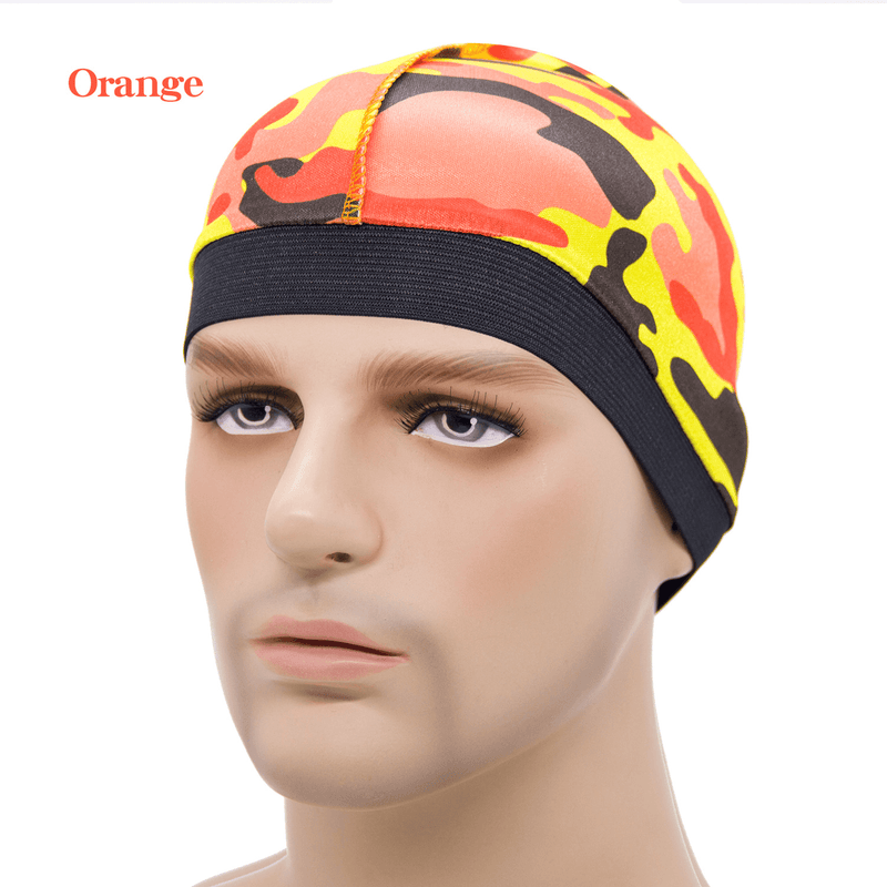 elastic solid color dome hat, view 6 - MRSLM
