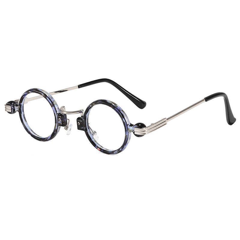 Steampunk small round sunglasses, view 9 - MRSLM