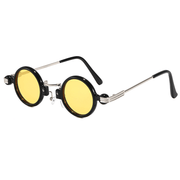 Steampunk small round sunglasses, view 8 - MRSLM
