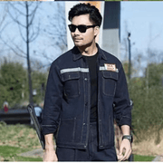 mens work clothes jacket, view 4 - MRSLM