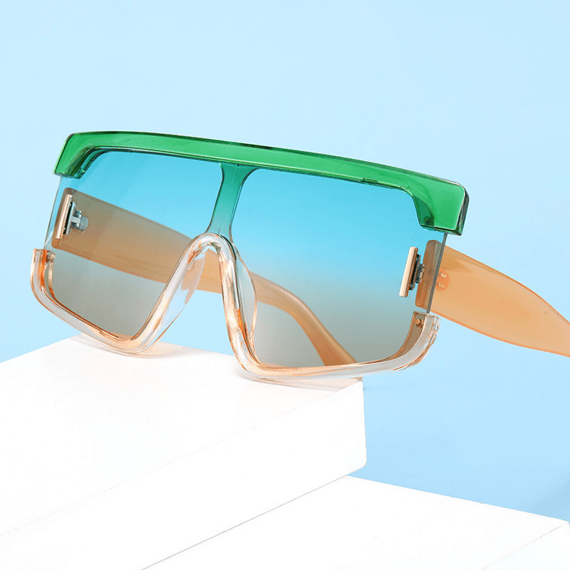 Oversized one-piece sunglasses, view 5 - MRSLM