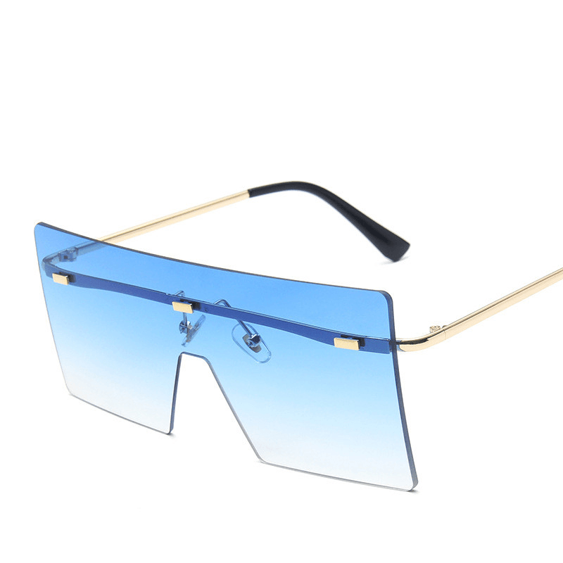 Large one-piece square sunglasses, view 6 - MRSLM