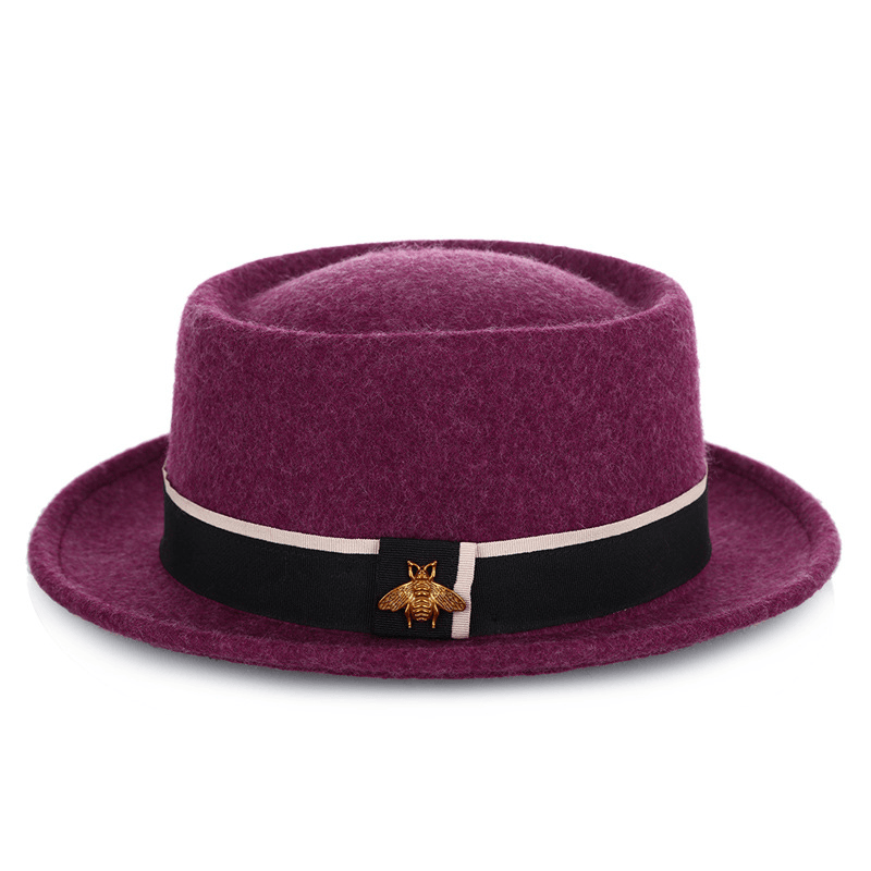 Women's wool top hat, view 11 - MRSLM